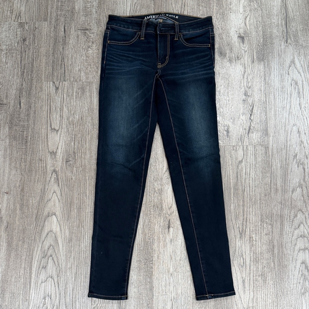 American Eagle Outfitters Women's Navy Skinny Jeans